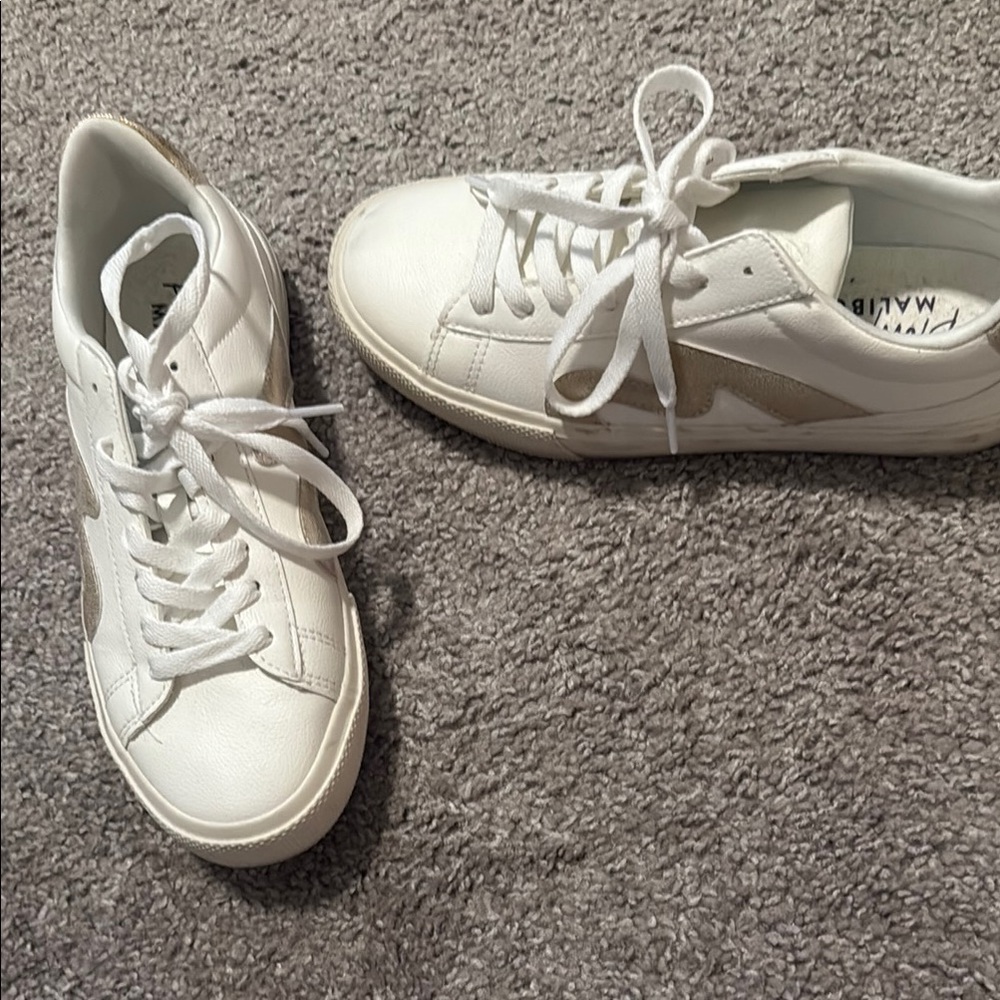 White Leather Sneakers